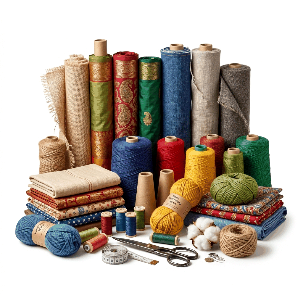 Textiles, Yarn & Fabrics